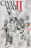 [title] - Civil War II #1 (J. Scott Campbell B&W variant)