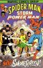 Spider-Man, Storm & Power Man Battle Smokescreen - Spider-Man, Storm & Power Man Battle Smokescreen